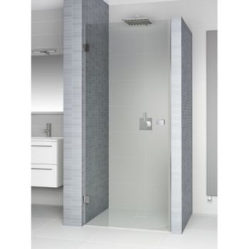 Душевая дверь Riho SZ Scandic NXT X101 68 L G001001120 (GX06082C1) профиль Хром стекло прозрачное — фото 3, Распашные душевые двери