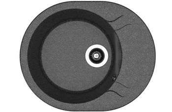 Dr.Gans Мойка "Берта" 580, черный CMc — фото 1, Кухонные мойки