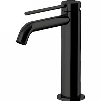 Смеситель для раковины Gattoni Circle Two 9144/91NO Черный матовый — фото 1, Смесители для раковины