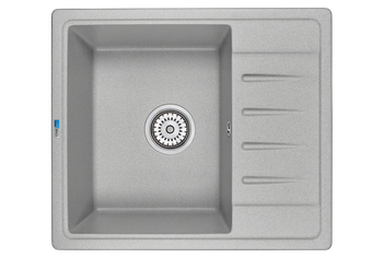 Granula-5803, БАЗАЛЬТ, кухонная мойка, СтандАРТ кварц — фото 2, Кухонные мойки