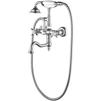 Смеситель для ванны Caprigo Bristol 21-510-crm Хром — фото 1, Смеситель для ванны