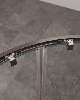 Душевой уголок CEZARES MOLVENO-R-2-90-C-GM-IV — фото 4, Душевые уголки