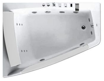 Акриловая ванна Gemy G9056BL 170х130 с гидромассажем — фото 3, Акриловые ванны
