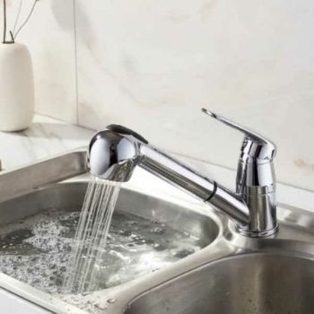 Смеситель для кухни Ledeme H48 6048L Хром — фото 5, Смесители для кухни