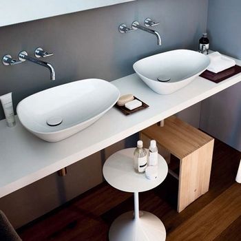 Раковина-чаша Laufen Palomba 52 8.1680.2 Белая — фото 4, Раковины накладные