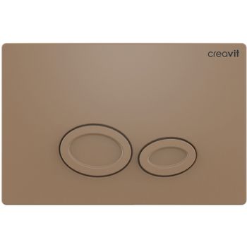 Клавиша смыва Creavit Drop GP2002.06 Капучино — фото 1, Кнопки смыва