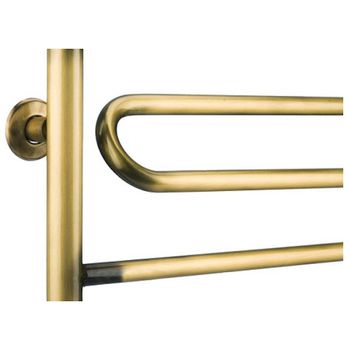 Водяной полотенцесушитель Domoterm Офелия П12 500*950 АБР Античная бронза — фото 3, Водяные полотенцесушители