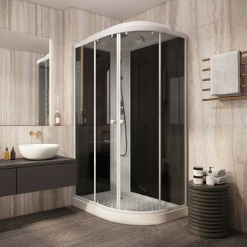 Душевая кабина Parly Classic Эконом 120x80 L EC1231L без гидромассажа — фото 2, Душевые кабины