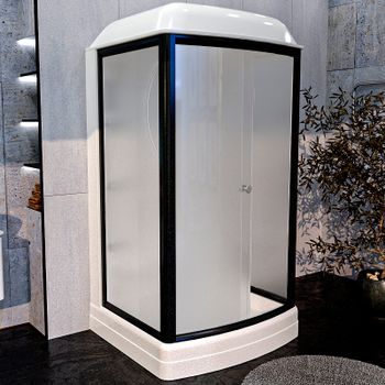 Душевая кабина Radomir Диана 1 118x108 1-05-6-0-0-0641 с баней с гидромассажем — фото 1, Душевые кабины