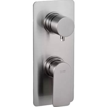 Смеситель для душа Remer Infinity I93KBNP Никель брашированный — фото 1, Смеситель для душа