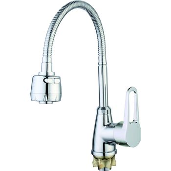 Смеситель для кухни G-Lauf ZOP4-E045 Хром — фото 1, Смесители для кухни