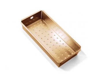 Коландеры для мойки Alveus нерж. сталь. 400X170 COPPER, — фото 1, Коландеры