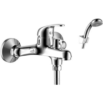 Смеситель для ванны Rossinka Y35-30 Хром — фото 1, Смеситель для ванны