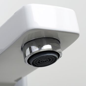 Aller 1061WHITE Смеситель для ванны с коротким изливом — фото 3, Смеситель для ванны