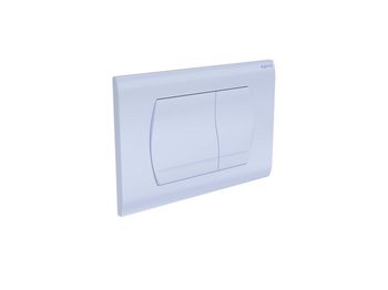 KDI-0000046 (021A) Панель смыва Белая (клавиши прямоугольные) — фото 1, Кнопки смыва