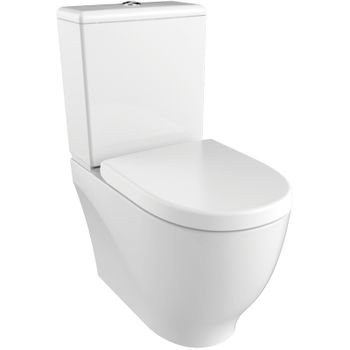 Унитаз биде Creavit Mare MA361-00CB00E-0000 Белый без бачка и сиденья — фото 1, Напольные унитазы