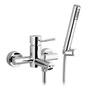 Смеситель для ванны Remer Minimal N02 Хром — фото 1, Смеситель для ванны