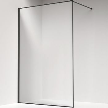 Душевая перегородка Iddis Slide 120 SLI8GS2i23 профиль Графит стекло прозрачное — фото 1, Душевые перегородки