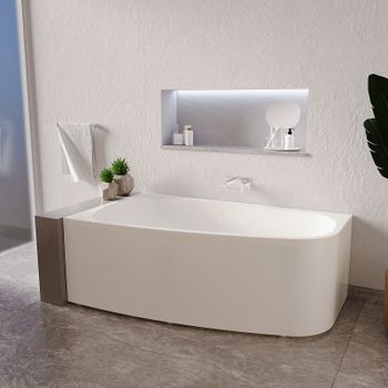 Акриловая ванна Radomir Рона 158x90 L 1-01-0-1-1-343 без гидромассажа — фото 8, Акриловые ванны