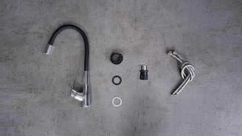 Смеситель для кухни Lemark Linara LM0415C-Black Хром Черный — фото 3, Смесители для кухни