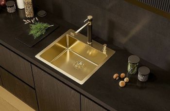 Смеситель для кухни Alveus Zina Monarch Bronze 1136511 Черный Бронза — фото 3, Смесители для кухни