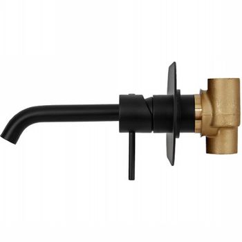 Смеситель для раковины Remer X-Style X15NO Черный матовый — фото 3, Смесители для раковины