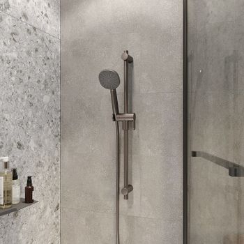 Душевая штанга Iddis Ray RAY70G0i17 Графит — фото 4, Штанги для душа