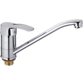 Смеситель для кухни Haiba HB4970 Хром — фото 1, Смесители для кухни