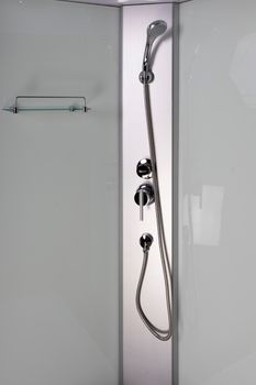 Душевая кабина Niagara Eco E90/13/MT (90х90х215) низкий поддон(13см),стекло матовое,3 места — фото 5, Душевые кабины