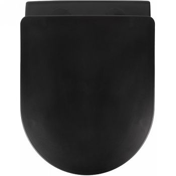 Унитаз Bond F01-108 подвесной Черный с сиденьем Микролифт — фото 4, Подвесные унитазы