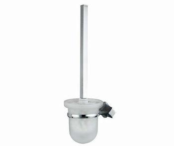 Аксесс Aller K-1127 Щетка для унитаза (блистер), с подств, навесная, хром, WasserKRAFT — фото 3, Ершики для унитаза