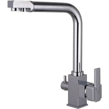 Смеситель для кухни Melodia della vita Perfetto MDV30201 Хром — фото 1, Смесители для кухни