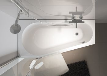 Акриловая ванна Riho Delta 160x80 B068001005 (BB8200500000000) R без гидромассажа — фото 13, Акриловые ванны