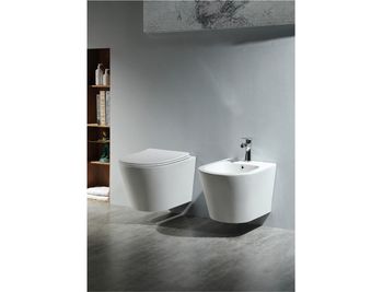 Унитаз подвесной безободковый AQUATEK ВЕГА AQ1905-00 525*360*320 мм, горизонтальный выпуск, тонкое с — фото 9, Подвесные унитазы