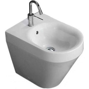 Биде Hatria Daytime Evo YQ35 Белое — фото 1, Биде напольные