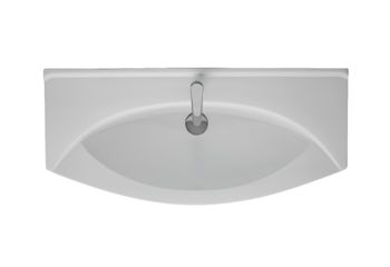 ЛАГУНА, 105 см, мебельный умывальник, керамический — фото 3, Мини-раковины