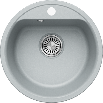 Кухонная мойка QUARTZBOND BOND-480 (Платина) — фото 1, Кухонные мойки