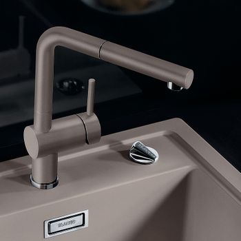 Смеситель для кухни Blanco Linus-S Silgranit 517621 Серый беж — фото 5, Смесители для кухни