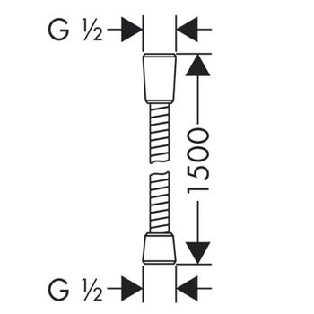 Душевой шланг Lemark LE8023S-Black Черный — фото 2, Душевые шланги