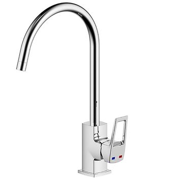 Смеситель для кухни Milardo Atlantic ATLSB00M05 Хром — фото 1, Смесители для кухни