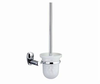 Аксесс Main K-9227 Щетка для унитаза (блистер), с подств, навесная, хром, WasserKRAFT — фото 3, Ершики для унитаза