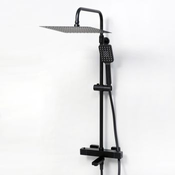 A29901 Thermo Душевой комплект с термостатическим смесителем — фото 1, Душевые стойки