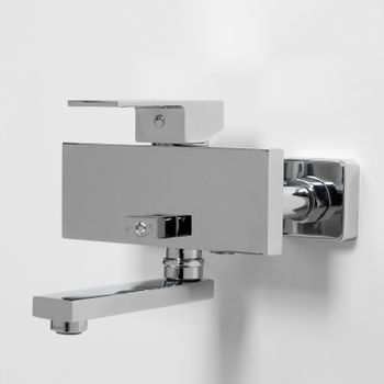 Alme 1501 Смеситель для ванны с коротким изливом — фото 7, Смеситель для ванны