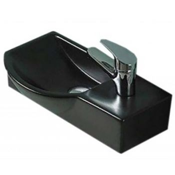 Раковина CeramaLux 40 7947ALMB Черная — фото 1, Мини-раковины