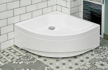 Акриловый поддон для душа Radomir 80x80x31 1-11-0-0-0-179 Белый — фото 6, Акриловые душевые поддоны