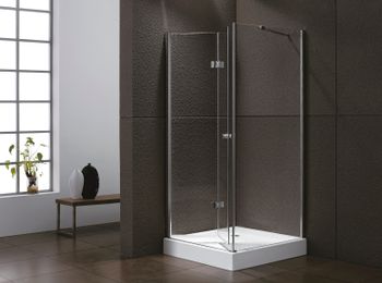 Душевой уголок CEZARES ELENA-W-ASH-1-80/90-C-Cr — фото 1, Душевые уголки