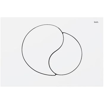 Клавиша смыва Iddis Unifix UNI02MWi77 Белая — фото 1, Кнопки смыва