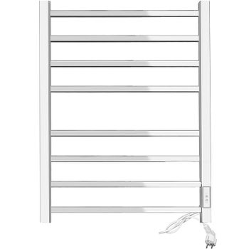 Электрический полотенцесушитель Domoterm Квадро DMT 109-S П8 50x70 TBOX EK R Хром — фото 1, Электрические полотенцесушители