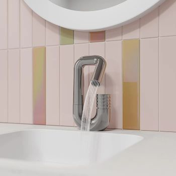 Смеситель для раковины Iddis Twist TWISBBTi01 Хром — фото 6, Смесители для раковины