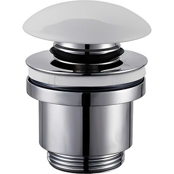 Донный клапан Haiba HB64-8 click-clack Хром — фото 1, Донные клапаны